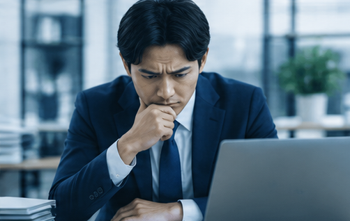 営業活動が属人化している